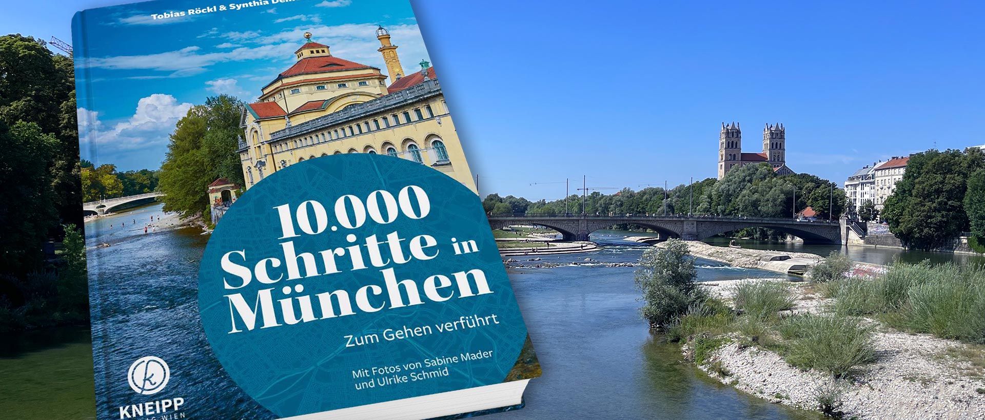 Buch 10.000 Schritte in München – zum Gehen verführt